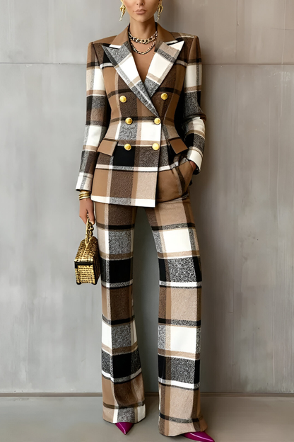Celyn™ | Elegante Set a Quadri in Due Pezzi