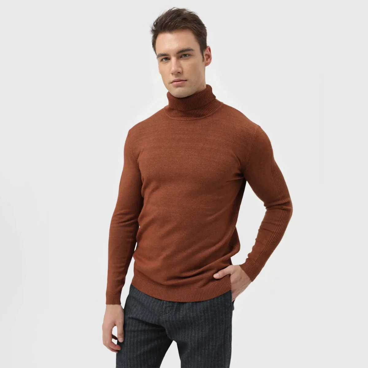Hary™ | Pullover classico alto a collo alto
