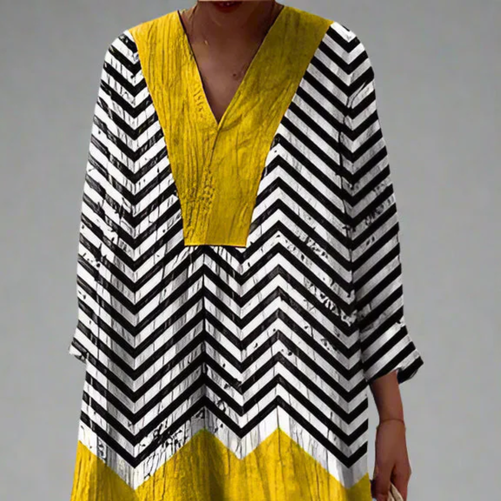 Rila™ | Chique Boho Midi Dress