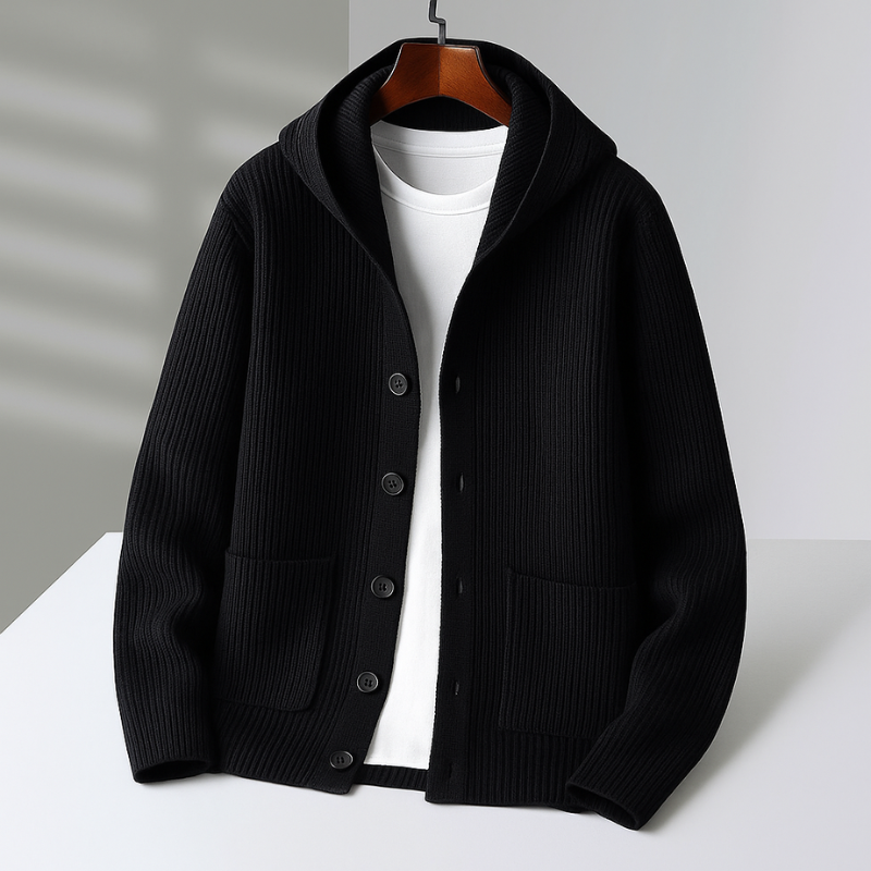Owen™ | Gilet Casual a Costine con Cappuccio