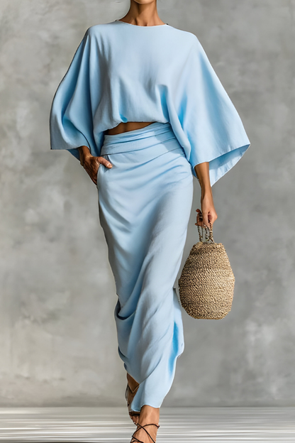 Elara™ | Set top e gonna drappeggiati e chic