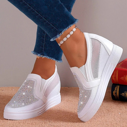 Nadja™ | Sneakers di Cristallo alla Moda per Donne
