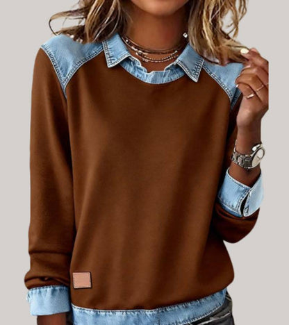 Nomi™ | Maglione Denim Confortevole