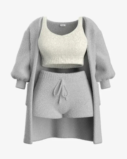 Lucia’s™ | Comodo Set di Pigiama a 3 Pezzi