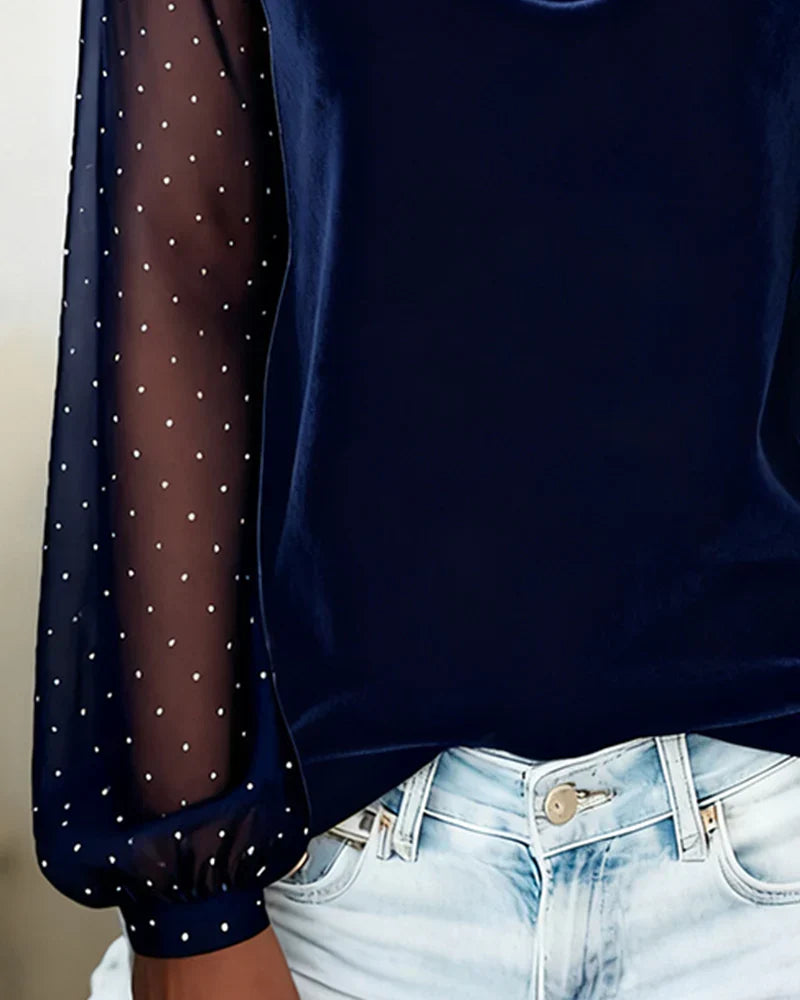 Nyra™ | Elegante Blusa Drappeggiata