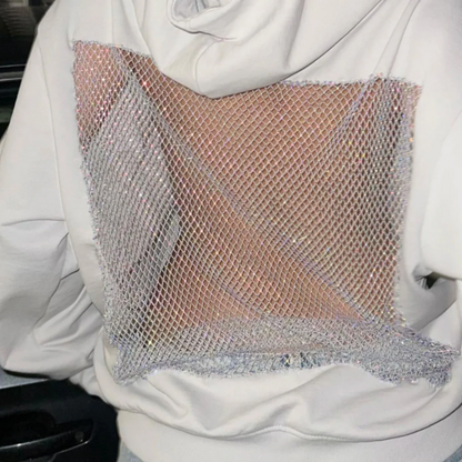 Lirane™ | Maglione Elegante con Retro di Cristallo