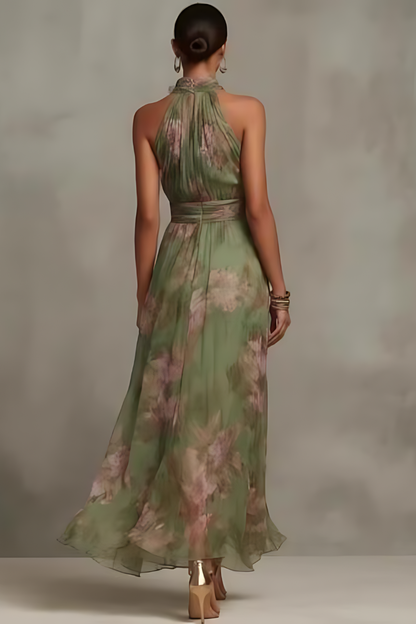Yuna™ | Elegante Vestito Maxi a Fiori