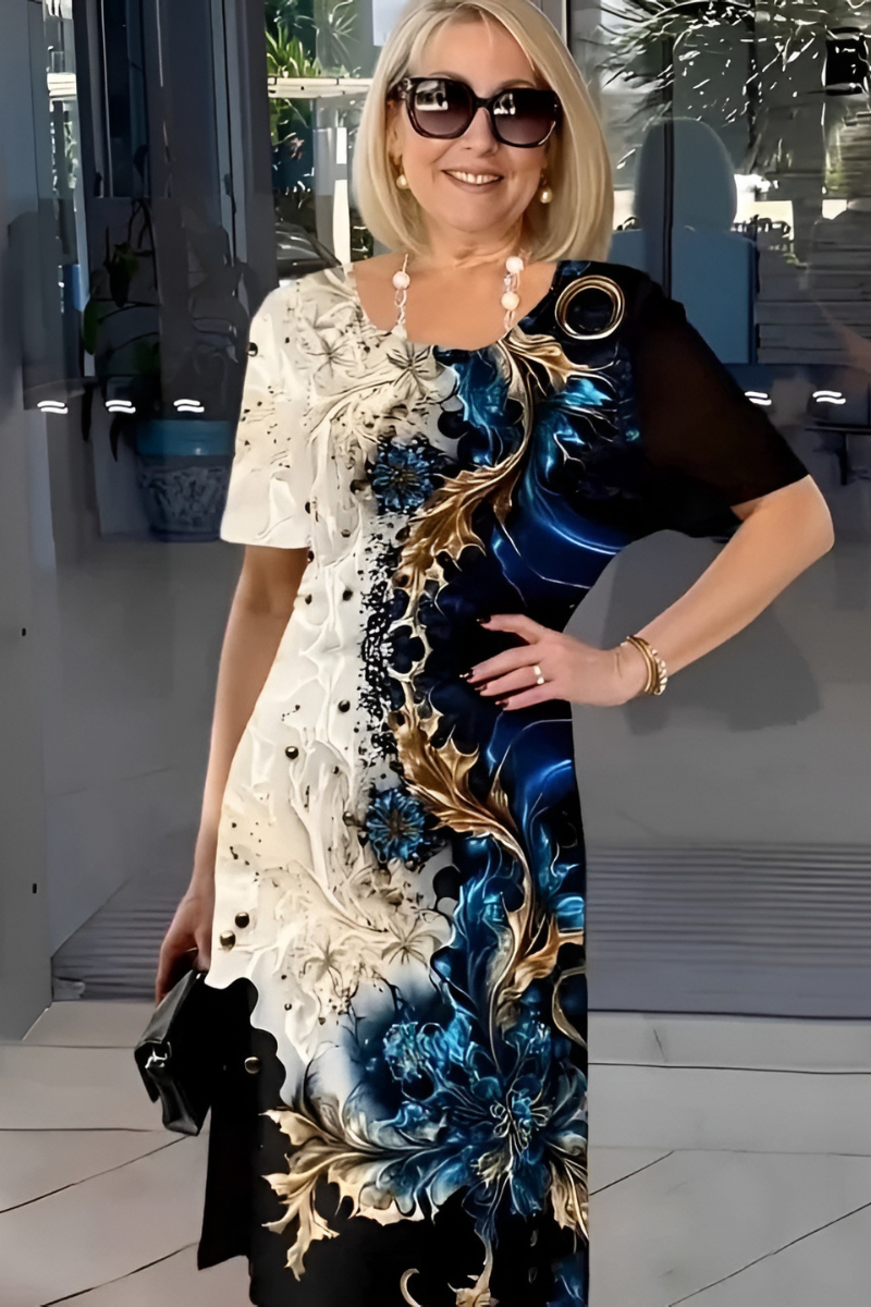 Cleo™ | Elegante Comoda Vestito Midi