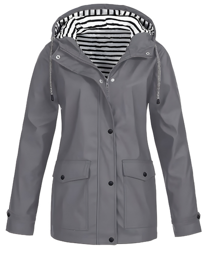 Tessa™ | Elegante Giacca Antivento e Impermeabile Autunnale