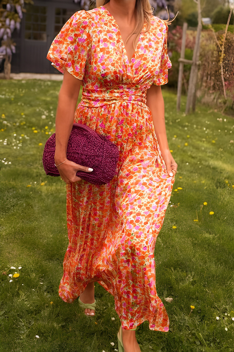 Ava™ | Vestito Maxi a V