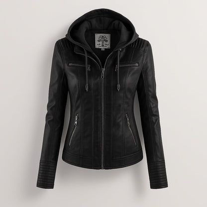 Briella | Giacca in Pelle Resistente alle Intemperie per Donna | Stile Duraturo