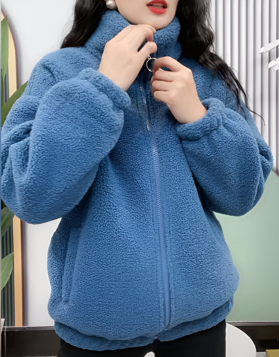 Tiziana™ | Giacca con zip calda e spessa