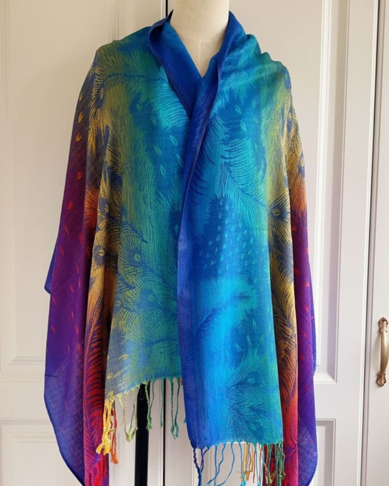 Rina™ | Elegante Sciarpa Invernale in Cashmere Testurizzato