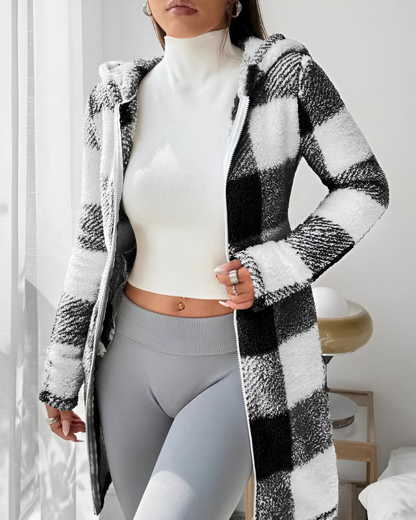 Zari™ | Giacca Moderna Calda con Cappuccio