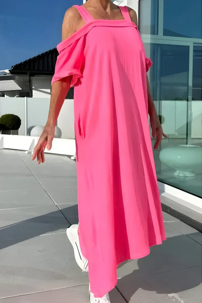 Nova™ | Abito Estivo Lungo Off-Shoulder