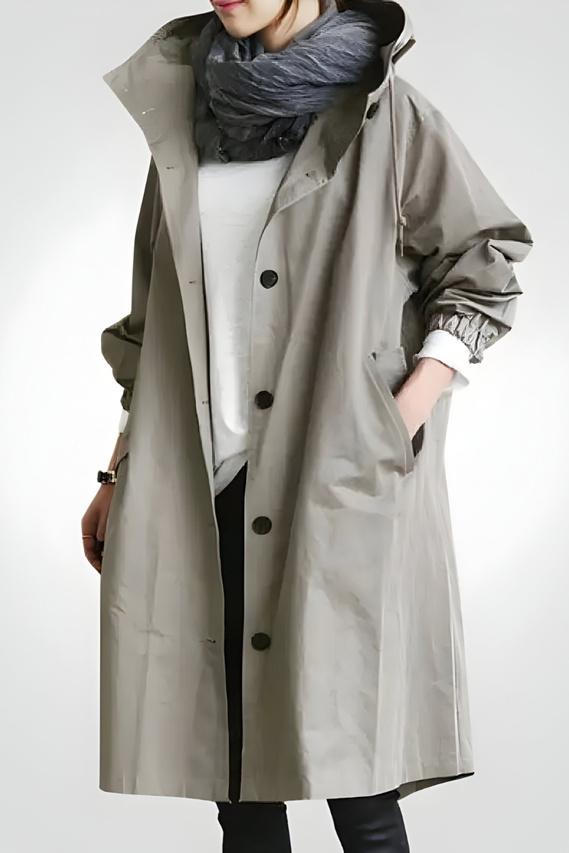 Léa™ | Elegante Giacca Antivento e Impermeabile per l'Autunno