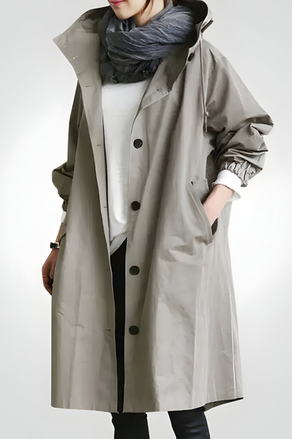 Léa™ | Elegante Giacca Antivento e Impermeabile per l'Autunno