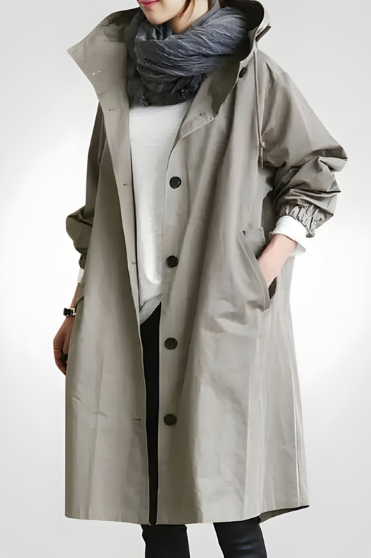 Léa™ | Elegante Giacca Antivento e Impermeabile per l'Autunno