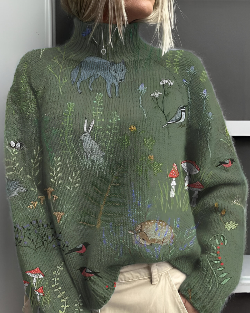 Edda™ | Maglione Grafico Casual
