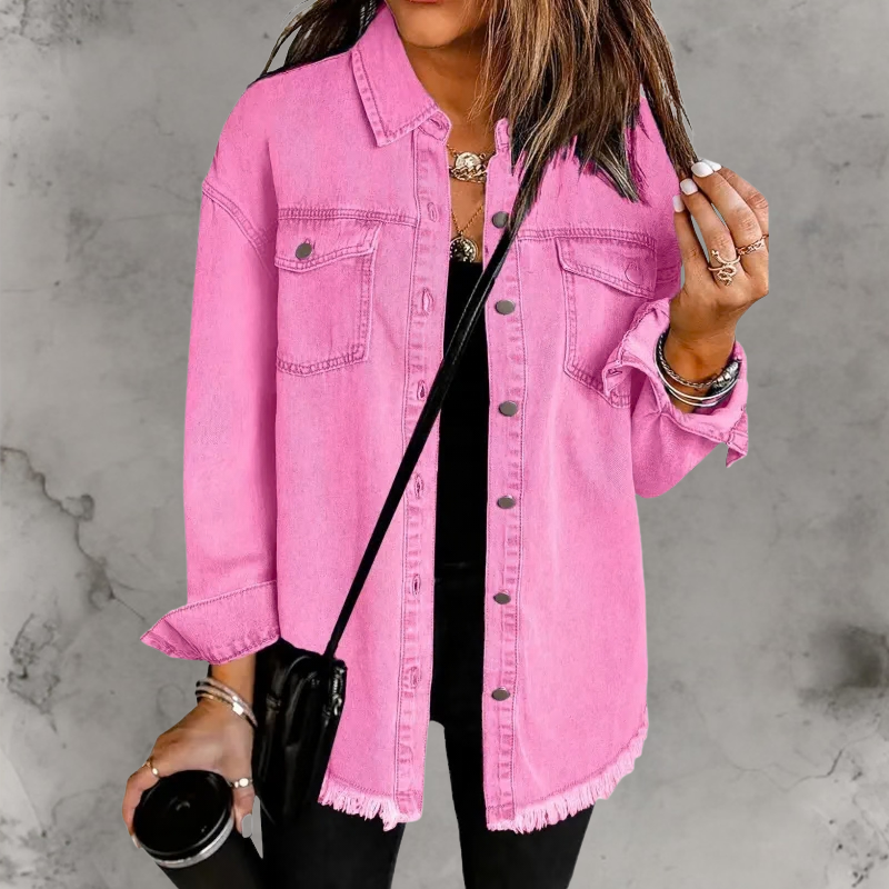 Kian™ | Giacca di Jeans Casual con Bottoni