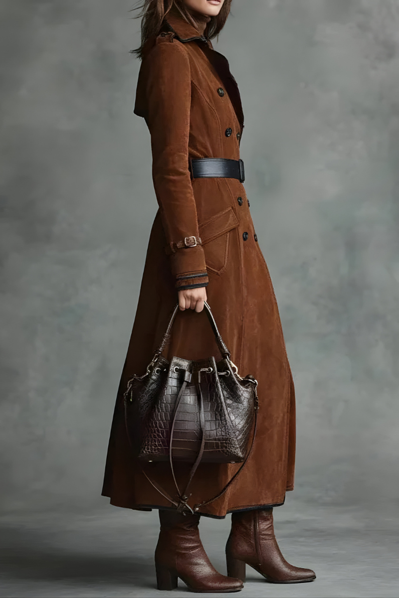 Mara™ | Giacca Lunga Elegante e Sottile