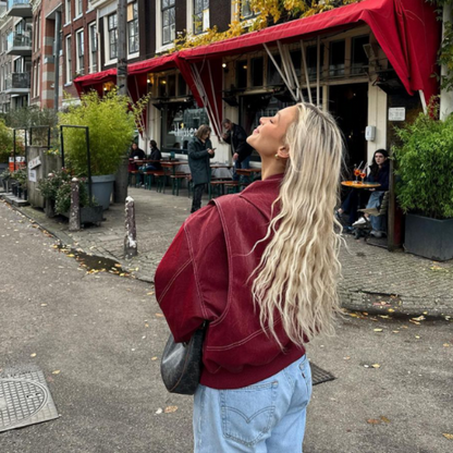Amara | Il Bomber In Pelle Essentiel
