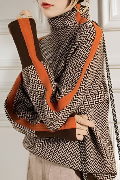 Nila™ | Maglione casual alla moda con collo alto