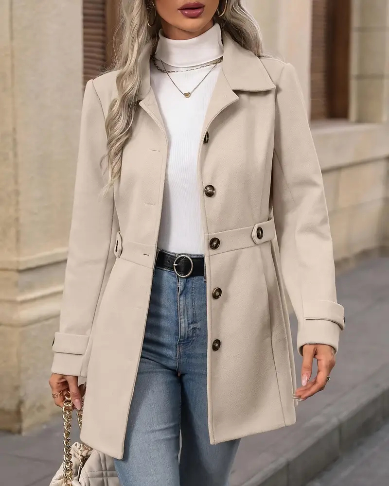Elena™ | Elegante Cappotto Sottile