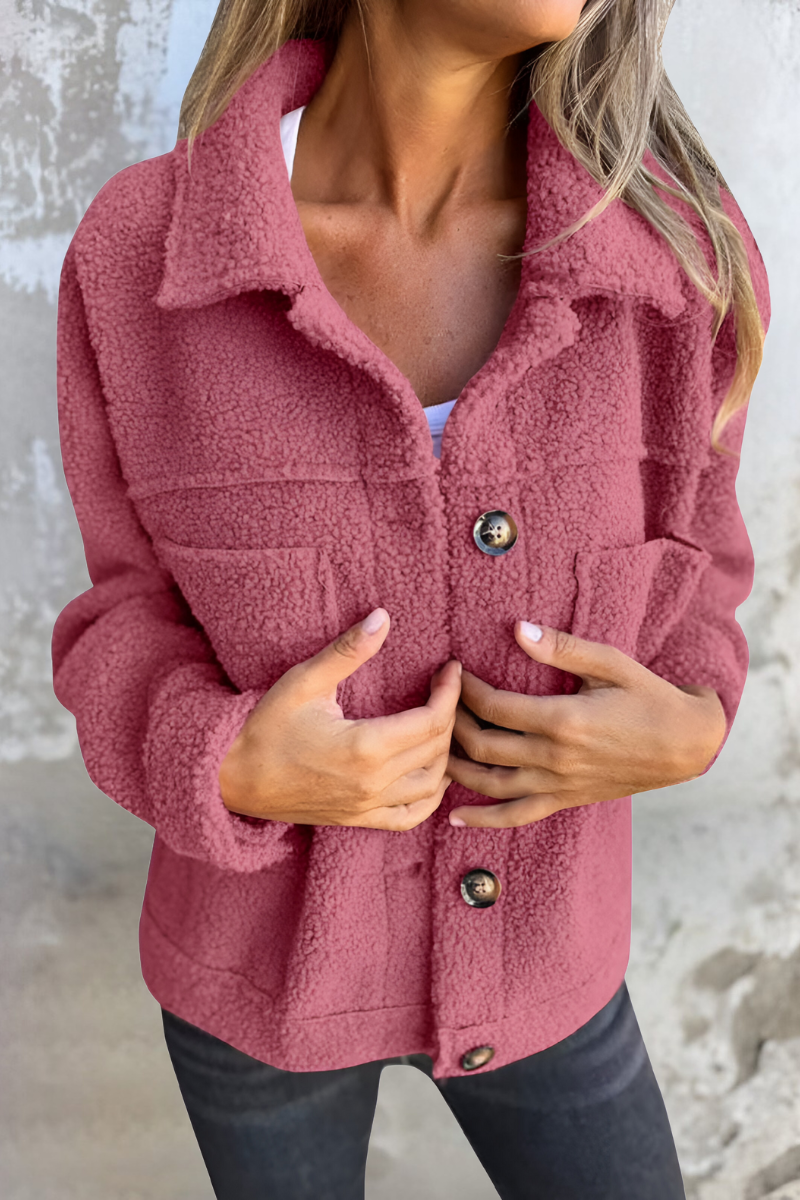 Rina™ | Giacca teddy casual calda