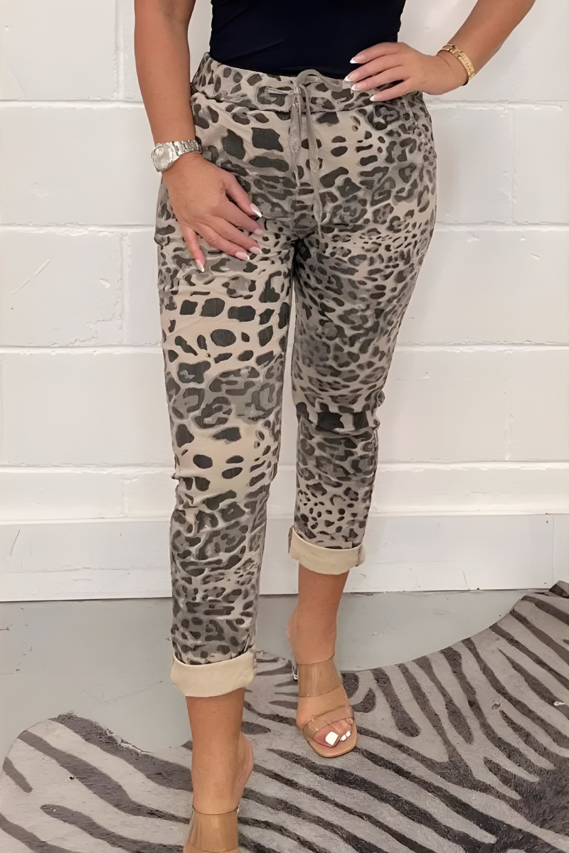 Laryn™ | Pantaloni jogger camouflage casual