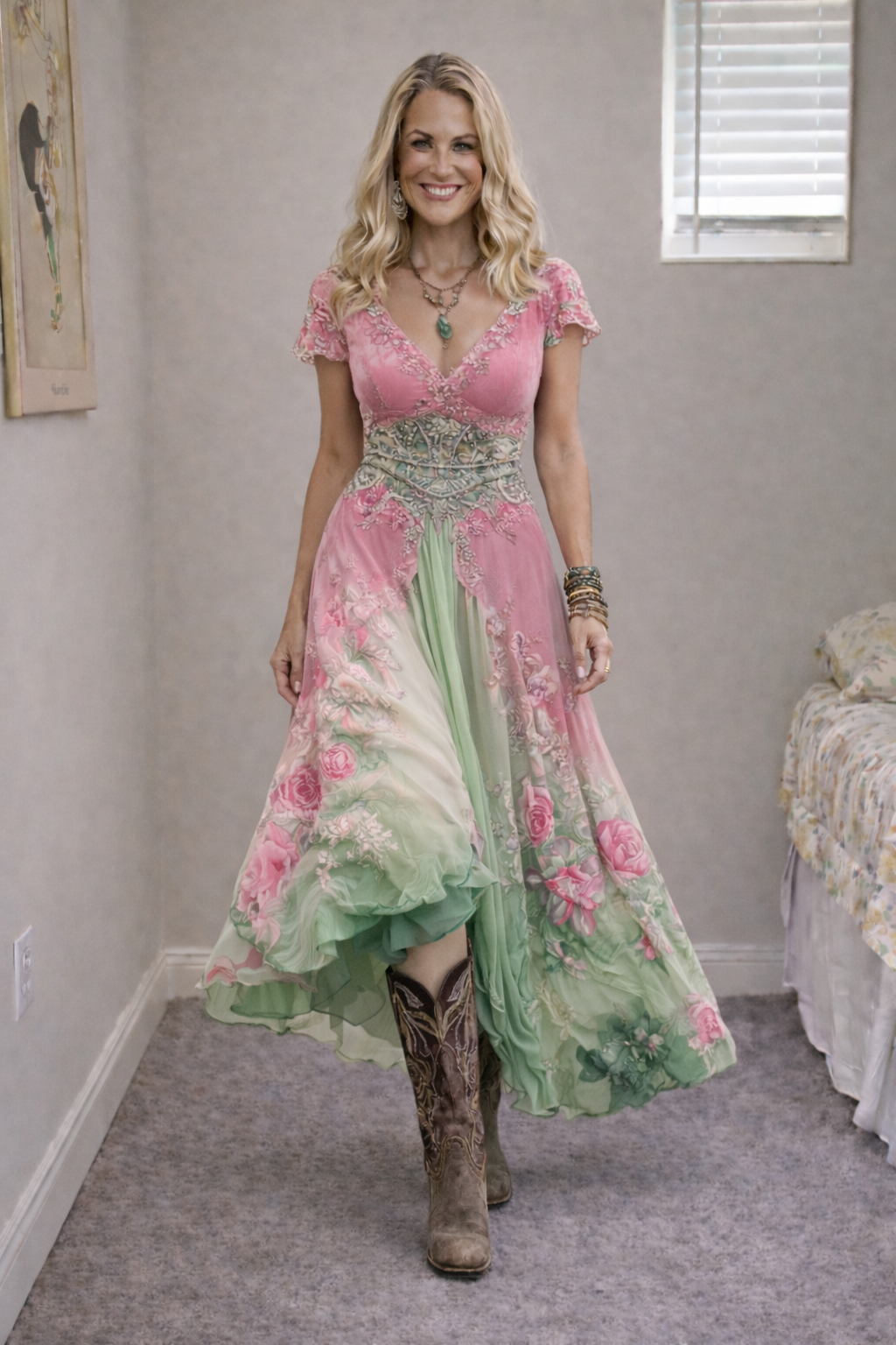 Jullia™ | Abito boho ispirato al vintage elegante