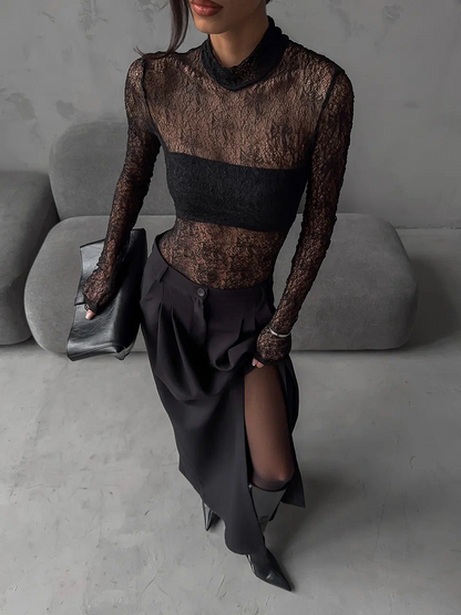 Lioréa™ | Gonna lunga plissettata chic