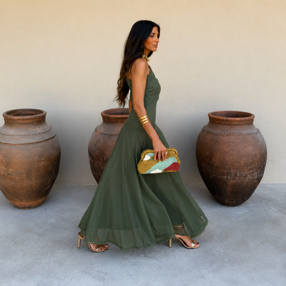 Jolie™ | Abito Maxi Flatterante