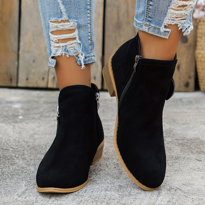 Lona™ | Stivaletti alla caviglia in suede eleganti