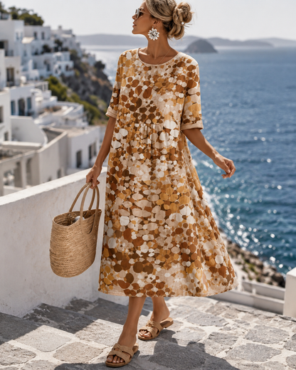 Zara™ | Abito Estivo Camuffa Pancia a Fiori