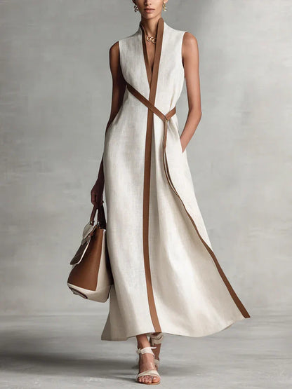 Olea™ | Elegante Maxi Abito Minimalista