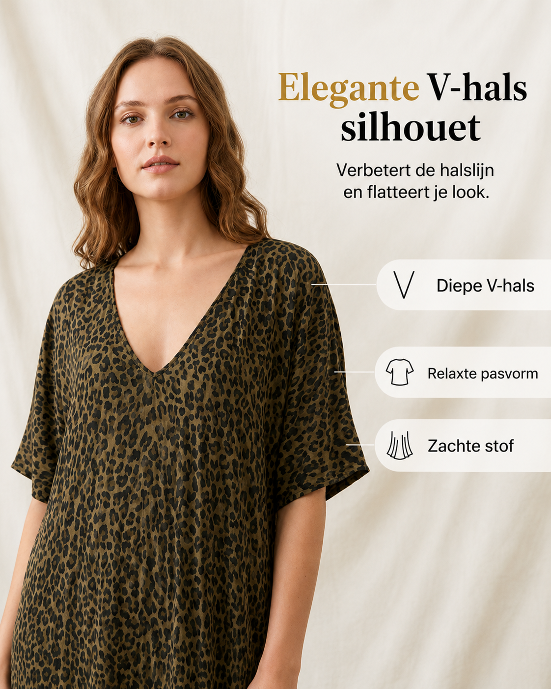 Aveline™ | Abito Maxi Bohemien con Design Coprente per la Pancia