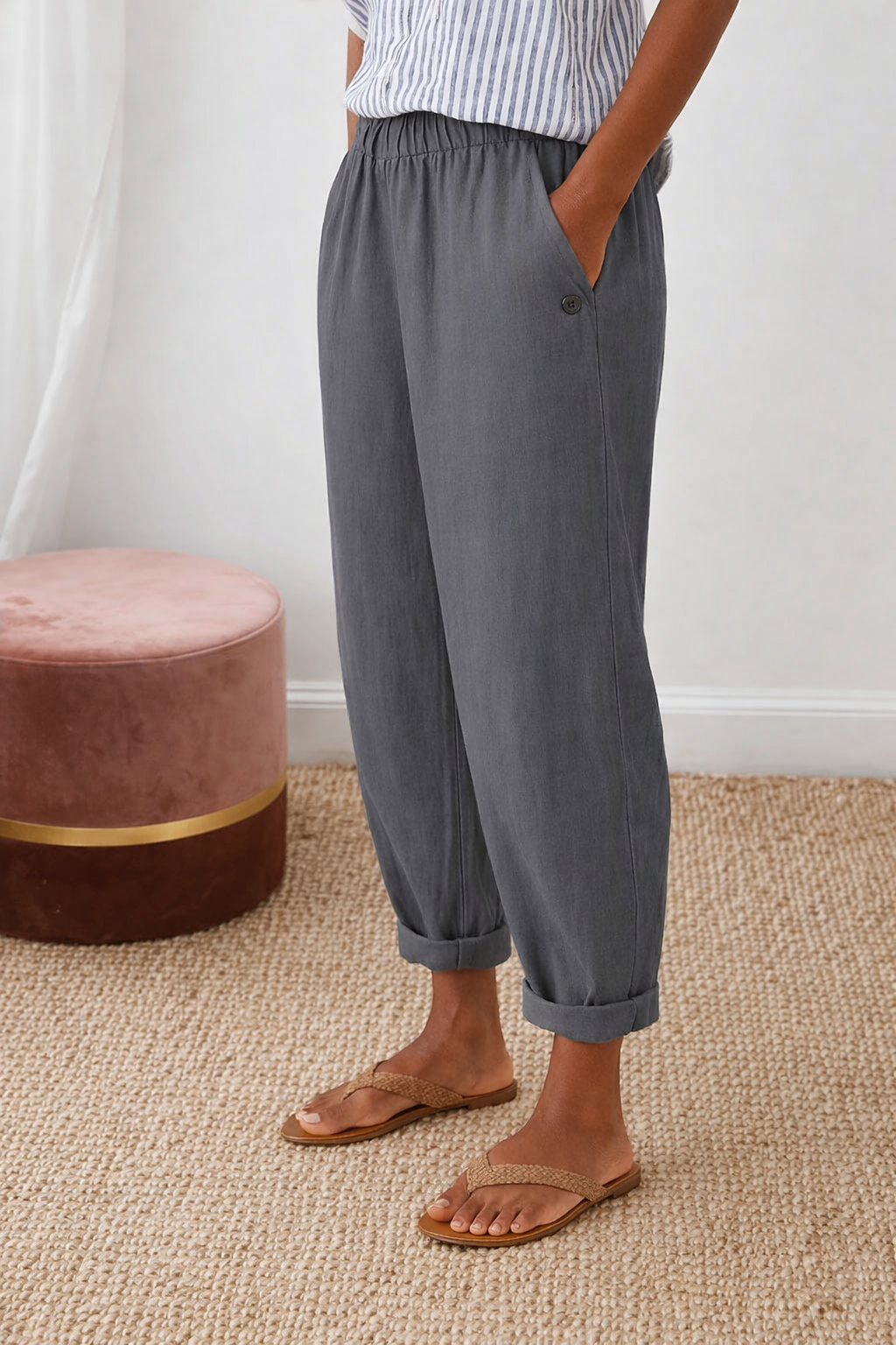 Sanne™ | Pantaloni Tapered Eleganti