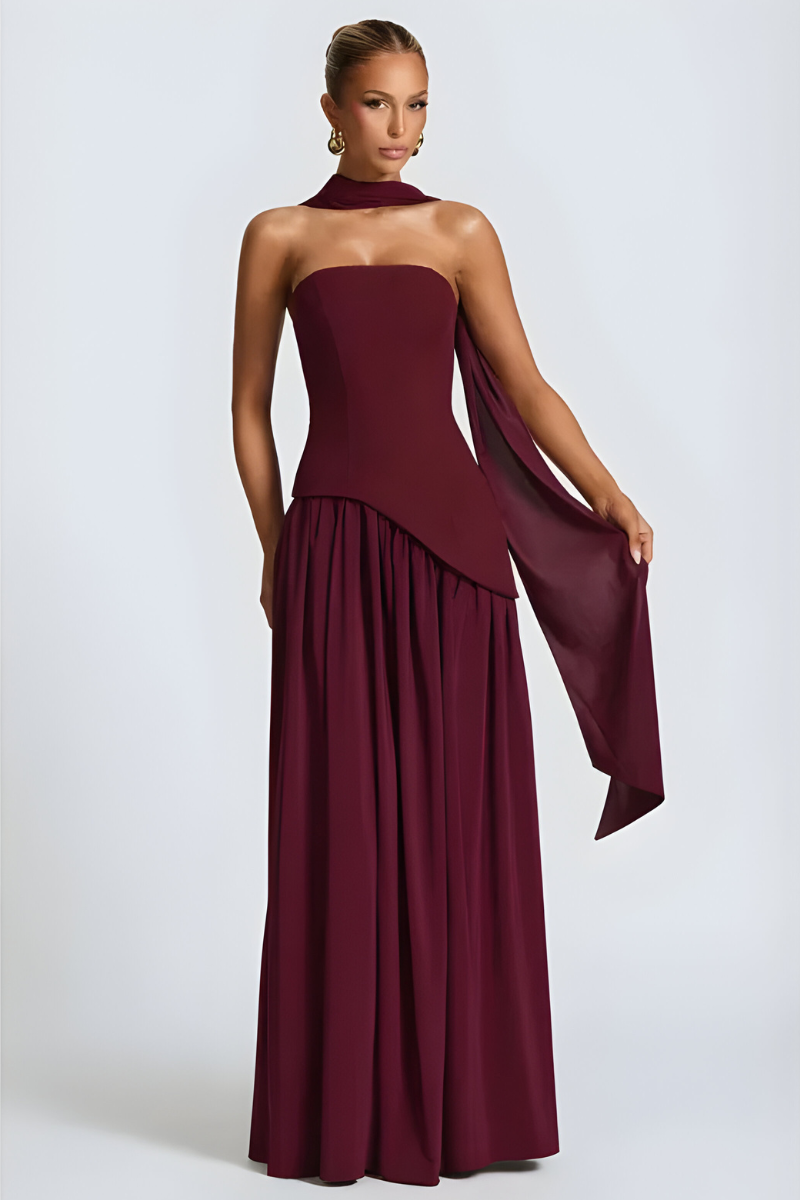 Saphy™ | Abito da sera elegante con spacco