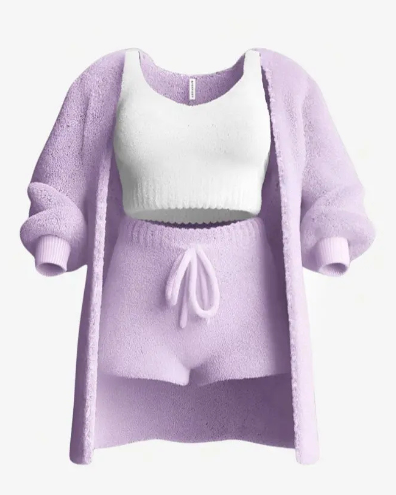Lucia’s™ | Comodo Set di Pigiama a 3 Pezzi