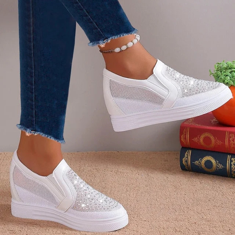 Nadja™ | Sneakers di Cristallo alla Moda per Donne