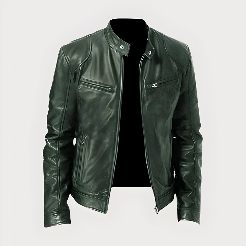 Joren | Classica giacca biker con zip