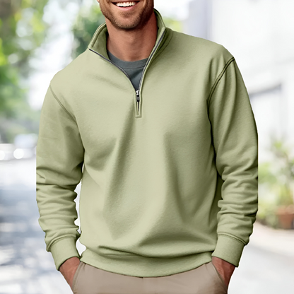 Leopoldo™ | Felpa con zip di lusso