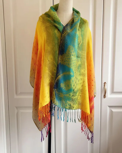 Rina™ | Elegante Sciarpa Invernale in Cashmere Testurizzato