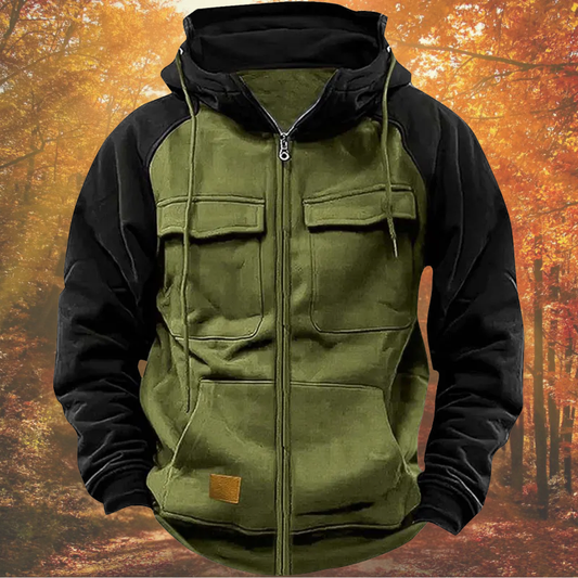 Laro™ | Felpa Casual con Zip a Metà