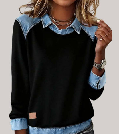 Nomi™ | Maglione Denim Confortevole