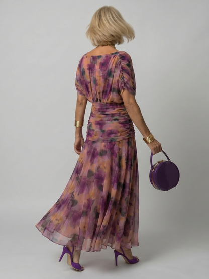 Evelina™ | Elegante Abito Maxi Camuffante per Gravidanza