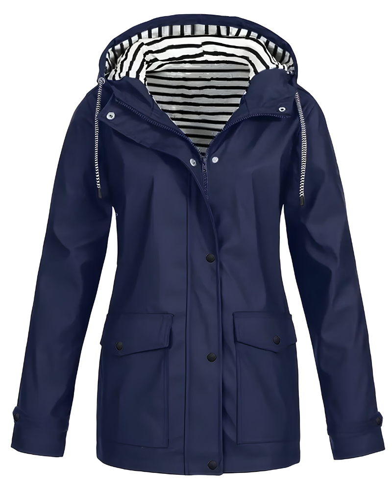 Tessa™ | Elegante Giacca Antivento e Impermeabile Autunnale