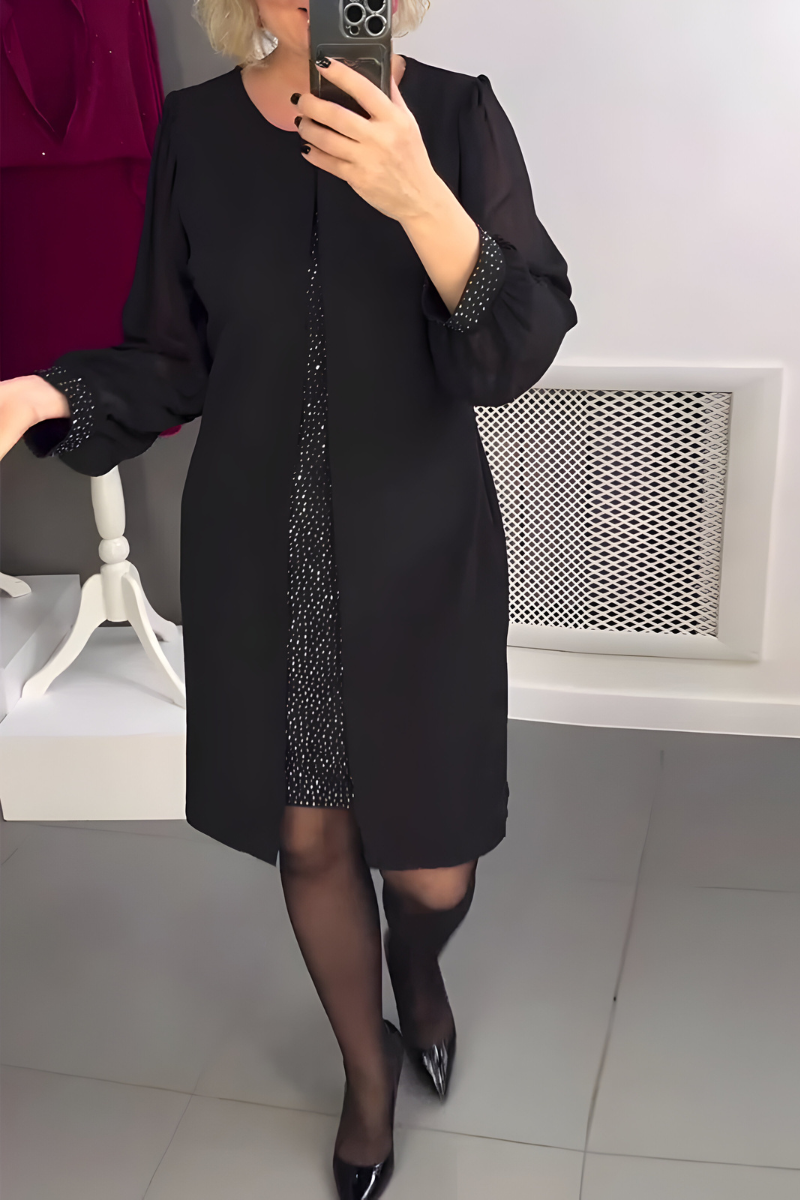 Mara™ | Abito con Maniche Trasparenti