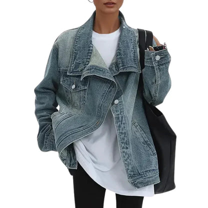 Luna™ | Giacca in Denim Casual Relaxed